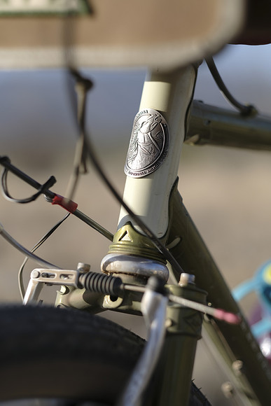 Beautiful headset badge