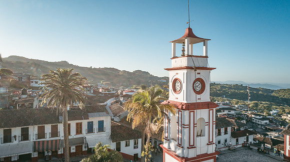 Palacio Municipal clock tower, Cuetzalan